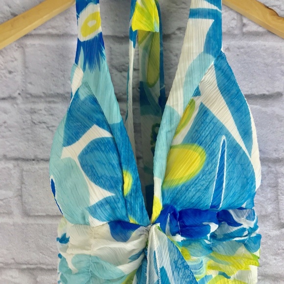20 Something Dress Size Small Floral Halter Hi-Low - Picture 5 of 9